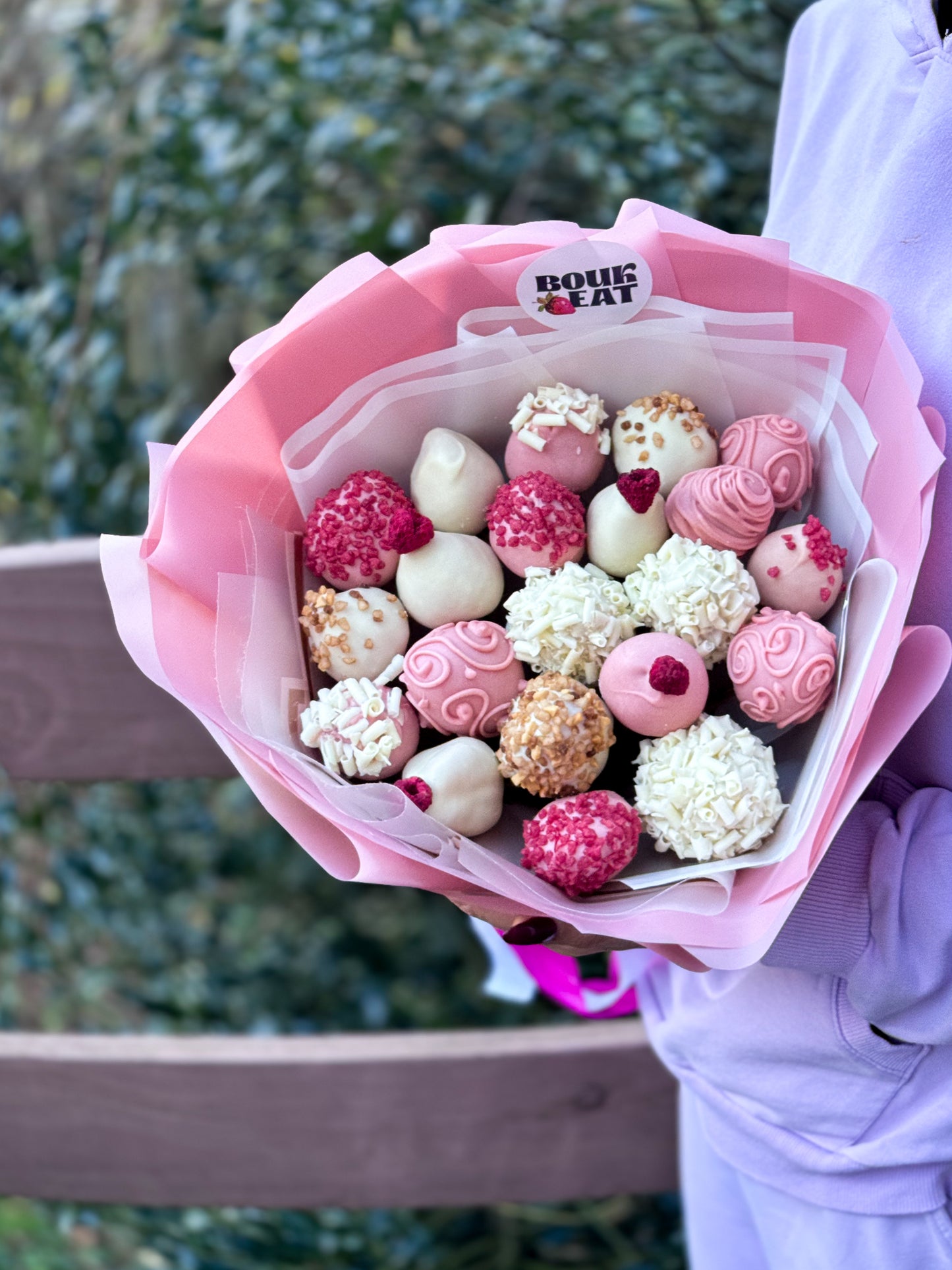 Strawberries in chocolate (21 pieces)